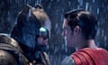 Ben Affleck, left, and Henry Cavill in Batman v Superman: Dawn of Justice.