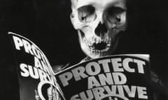 No bones about it … Peter Kennard’s Protect and Survive, from 1981.