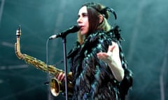 PJ Harvey at Field Day … never less than mesmerising.