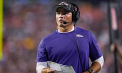 Mike Macdonald spent two seasons as the Baltimore Ravens’ defensive coordinator