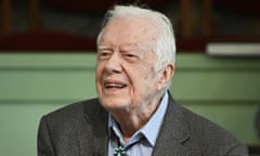 Former US president Jimmy Carter.