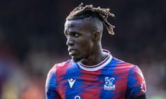 Crystal Palace's Wilfried Zaha