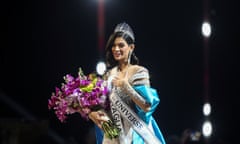 Sheynnis Palacios, who was crowned the 72nd Miss Universe last month. Her humble origins have resonated with many Nicaraguans.