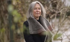 Louise Glück outside her home in Cambridge, Massachusetts.