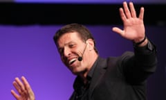 Businessman and motivational speaker Tony Robbins