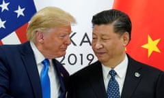 Donald Trump and Xi Jinping