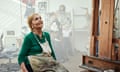 Paula Rego in her studio in 2018.