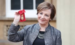 Delia Smith was made a member of the Order of the Companions of Honour at Buckingham Palace.