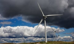 Whitelee Windfarm in Glasgow