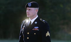 Bowe Bergdahl<br>FILE - In this Jan. 12, 2016, file photo, Army Sgt. Bowe Bergdahl arrives for a pretrial hearing at Fort Bragg, N.C. Bergdahl says he left a post in Afghanistan in 2009 to draw attention to what he saw as leadership problems in newly released documents from a military investigation. The documents were released Wednesday, March 16, 2016, by Bergdahl’s attorneys. (AP Photo/Ted Richardson, File)