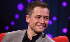 ‘I am completely fine’ … Taron Egerton pictured on 3 February.