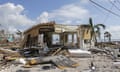 Aftermath of Hurricane Irma in Big Pine Key, Florida