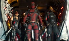 2018, DEADPOOL 2<br>ZAZIE BEETZ, RYAN REYNOLDS & TERRY CREWS 
Film 'DEADPOOL 2' (2018) 
Directed By DAVID LEITCH 
15 May 2018 
SAW90181 
Allstar/20TH CENTURY FOX 
**WARNING**
This Photograph is for editorial use only and is the copyright of 20TH CENTURY FOX
 and/or the Photographer assigned by the Film or Production Company & can only be reproduced by publications in conjunction with the promotion of the above Film.
A Mandatory Credit To 20TH CENTURY FOX is required.
The Photographer should also be credited when known.
No commercial use can be granted without written authority from the Film Company.