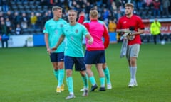 Jake Eggleton helped Coalville defeat Notts County in the FA Cup