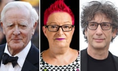 John le Carre, Dr Sue Black, Neil Gaiman