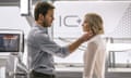 Chris Pratt and Jennifer Lawrence in Passengers