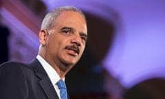 Former Attorney General Eric Holder speaks at the 2016 National Action Network King Day Breakfast January 18, 2016 in Washington, DC.<br>FCW5DG Former Attorney General Eric Holder speaks at the 2016 National Action Network King Day Breakfast January 18, 2016 in Washington, DC.