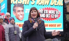 Rachel Reeves campaigning in Wellingborough