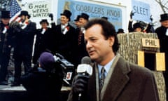 Bill Murray in groundhog day