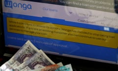 Wonga website