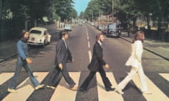 The Beatles' Abbey Road album cover