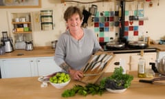 Nick Fisher in the kitchen at his home in Dorset in 2011.