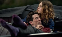 Odessa Young and Josh O'Connor in a scene from the film Mothering Sunday