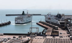 Port of Dover cross-Channel ferries.
