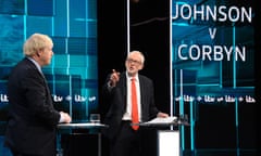 Jeremy Corbyn And Boris Johnson Take Part In ITV Leaders Debate