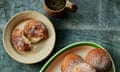 Benjamina Ebuehi's mint choc chip choux buns.