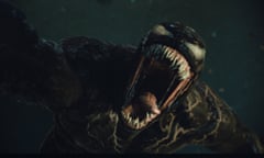 This image released by Sony Pictures Entertainment shows a scene from "Venom: Let There Be Carnage." (Sony Pictures Entertainment via AP)