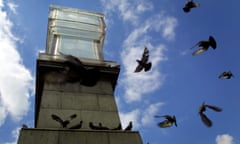 Whiteread’s fourth plinth piece Monument, a resin cast of the formerly empty plinth, is in storage