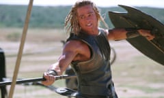 Brad Pitt stars as Achilles in Troy.