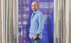 Mohsin Hamid photographed by Amit Lennon for the Observer New Review.   Date: 6 August 2018
Photograph by Amit Lennon