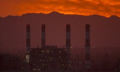 ***BESTPIX*** NOAA Report Shows Carbon Dioxide Levels In Atmosphere Reached Record High Last Year<br>SUN VALLEY, CA - MARCH 10: The gas-powered Valley Generating Station is seen in the San Fernando Valley on March 10, 2017 in Sun Valley, California. Atmospheric carbon dioxide levels reached a new record high in 2016 and have continued to climb in the first two months of 2017, scientists at the National Oceanic and Atmospheric Administration (NOAA) reported today. The vast majority of climate scientists contend that increasing greenhouse gas emissions drive climate change but new Environmental Protection Agency (EPA) Administrator Scott Pruitt disagrees.  (Photo by David McNew/Getty Images) ***BESTPIX***