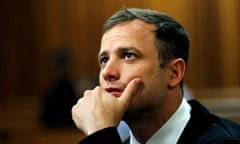 Oscar Pistorius in court in Pretoria in 2014.