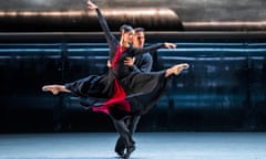 A scene from Forgotten Land, part of the Triple Bill, Into the Music, by Birmingham Royal Ballet @ Sadler's Wells. (Opening 02-11-2022) ©Tristram Kenton 11-22 (3 Raveley Street, LONDON NW5 2HX TEL 0207 267 5550 Mob 07973 617 355)email: tristram@tristramkenton.com