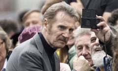 Neeson at the Zurich film festival this year.
