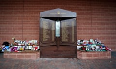 The Hillsborough disaster memorial at Anfield