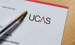 A Ucas form