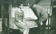 Alan Dossor and Angela Philips in Look Back in Anger at the Everyman in the early 1970s, which Dossor also directed.