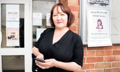 Bristol East MP Kerry McCarthy after a constituency surgery at Hungerford Road community centre.