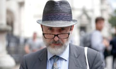 Michael Foster, leaving the high court, where he challenged the decision to automatically allow Corbyn to stand for the leadership.