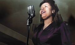 Billie Holiday, 1942. Press images for Billie documentary film containing colourised stills