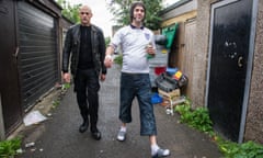 Sacha Baron Cohen;Mark Strong<br>Mark Strong and Sacha Baron Cohen in Columbia Pictures' THE BROTHERS 
GRIMSBY.
Grimsby film still