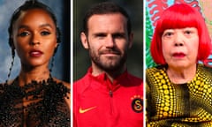 Janelle Monáe, Juan Mata and Yayoi Kusama, who will all present work at Manchester international festival 2023.