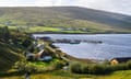 The harbour in Voe, North Mainland, Shetland, Scotland, UK<br>2T0PA45 The harbour in Voe, North Mainland, Shetland, Scotland, UK