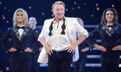 Michael Flatley on stage