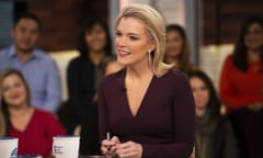 This Oct. 22, 2018 photo released by NBC shows Megyn Kelly on the set of her show “Megyn Kelly Today,” in New York. NBC announced on Friday, Oct. 26, that “Megyn Kelly Today” will not return. (Nathan Congleton/NBC via AP)