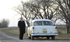 Philip Seymour Hoffman in the title role of the film Capote.